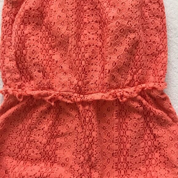 H&M Kids Romper Orange Floral 18-24M Girl​ - Picture 7 of 8